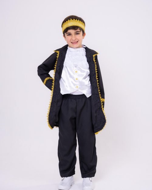 Fantasia Princesa Belli Principe Conde William Preto