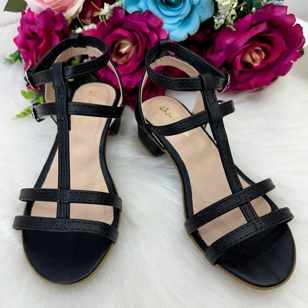 Sandalia Flor Di Mila Mariana Preto