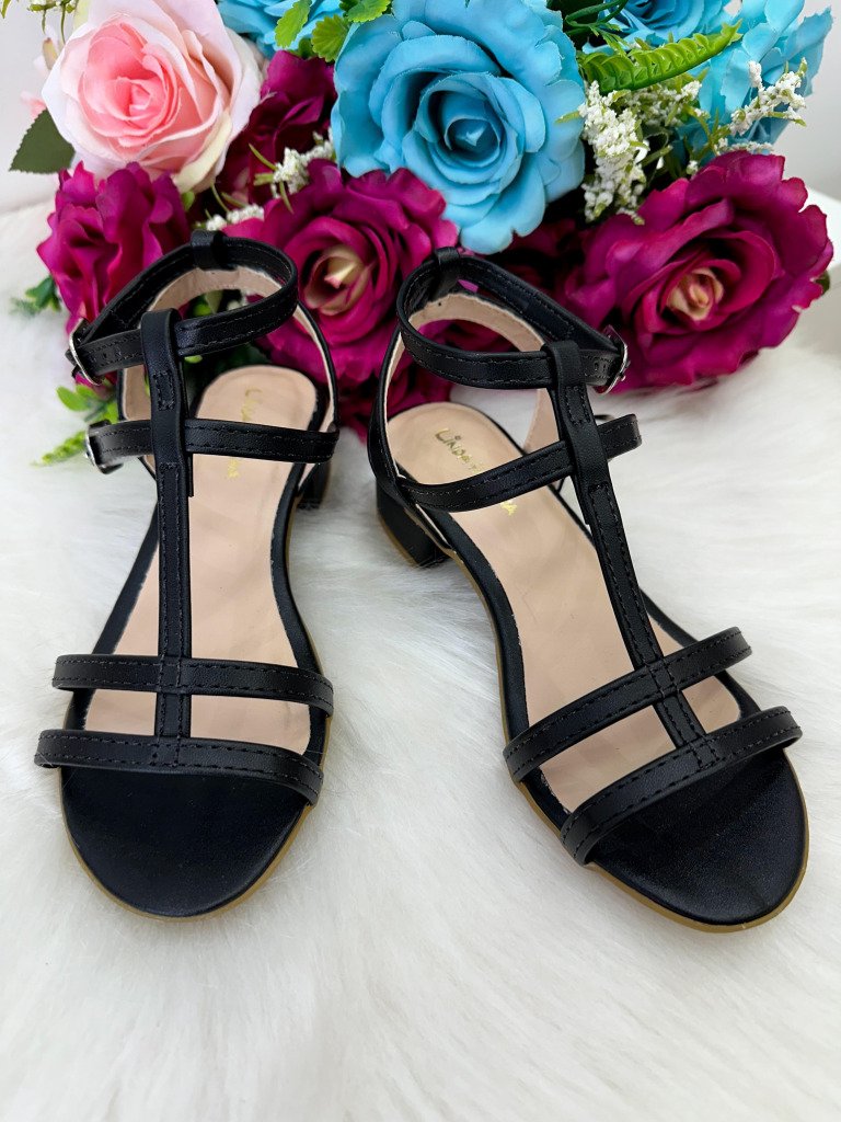 Sandalia Flor Di Mila Mariana Preto