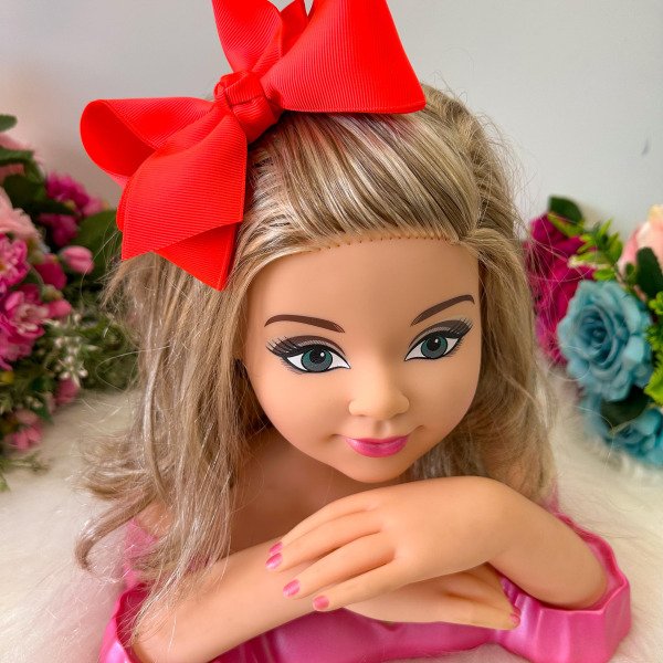 Laço Belli Antonella Laranja Neon