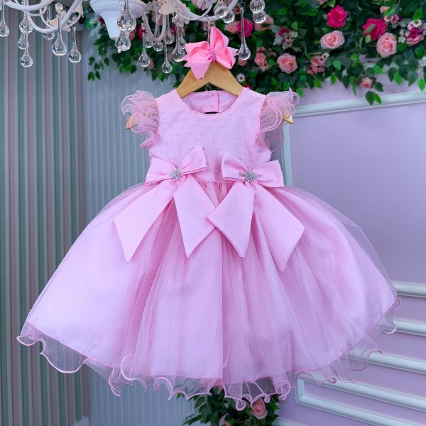Vestido Marie Bebe Mia Rosa Bebe