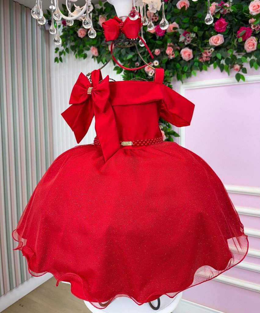 Vestido Banana Club Jessica Vermelho – Natal