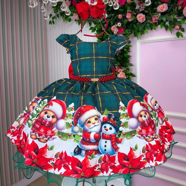 Vestido Banana Club Brilho de Neve – Natal