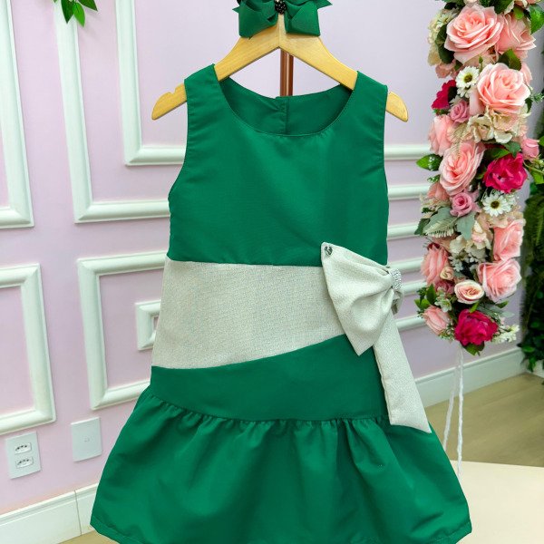 Vestido Blogueirinha Rafa Verde – Natal