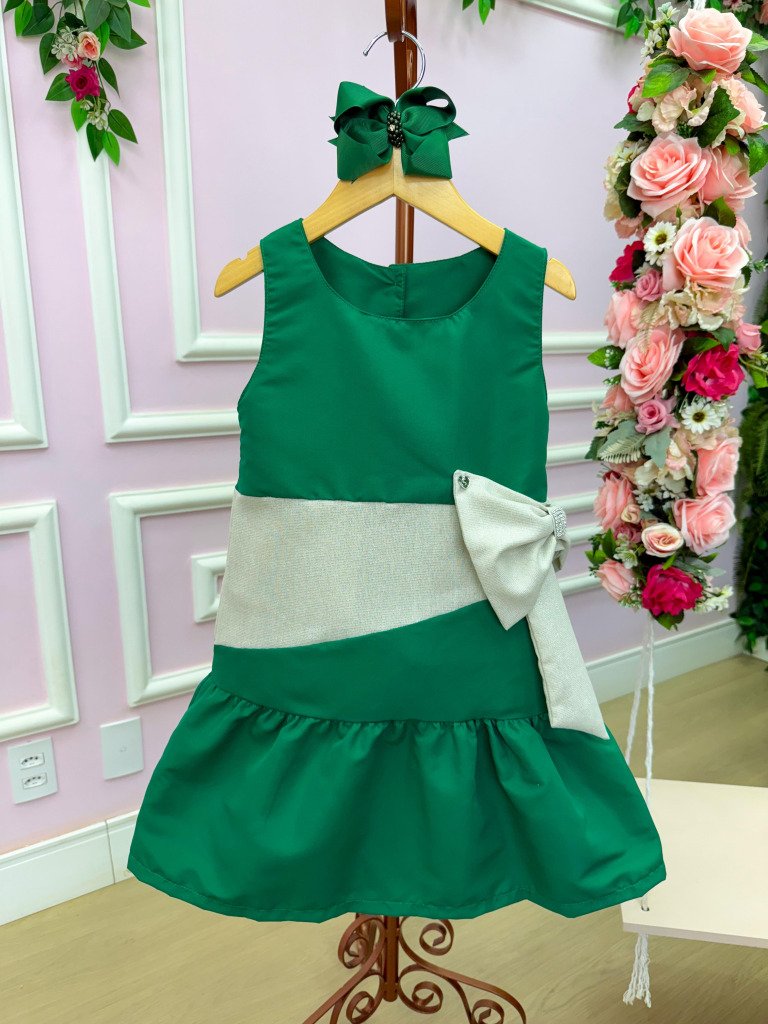 Vestido Blogueirinha Rafa Verde – Natal